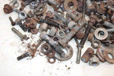 84 Yamaha  Tri Moto 3 Wheeler Oem Nut Bolt Washer Spacer Hardware Kit AY21