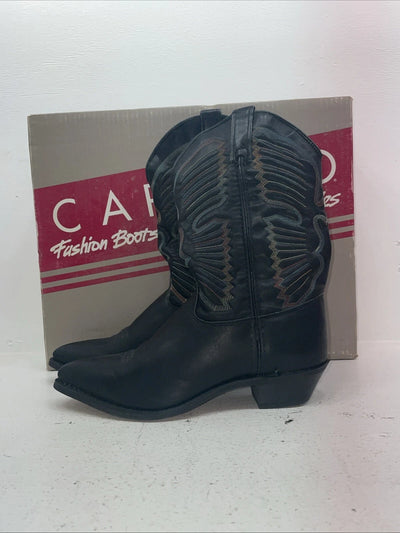 New Women’s Black Capezio Cowboy Boots. L 280 8.5 8 1/2 M. 15-56