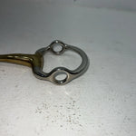 New Kelly Silver Star 5” Smooth Mouth Gag Snaffle Bit #25903 BB-502