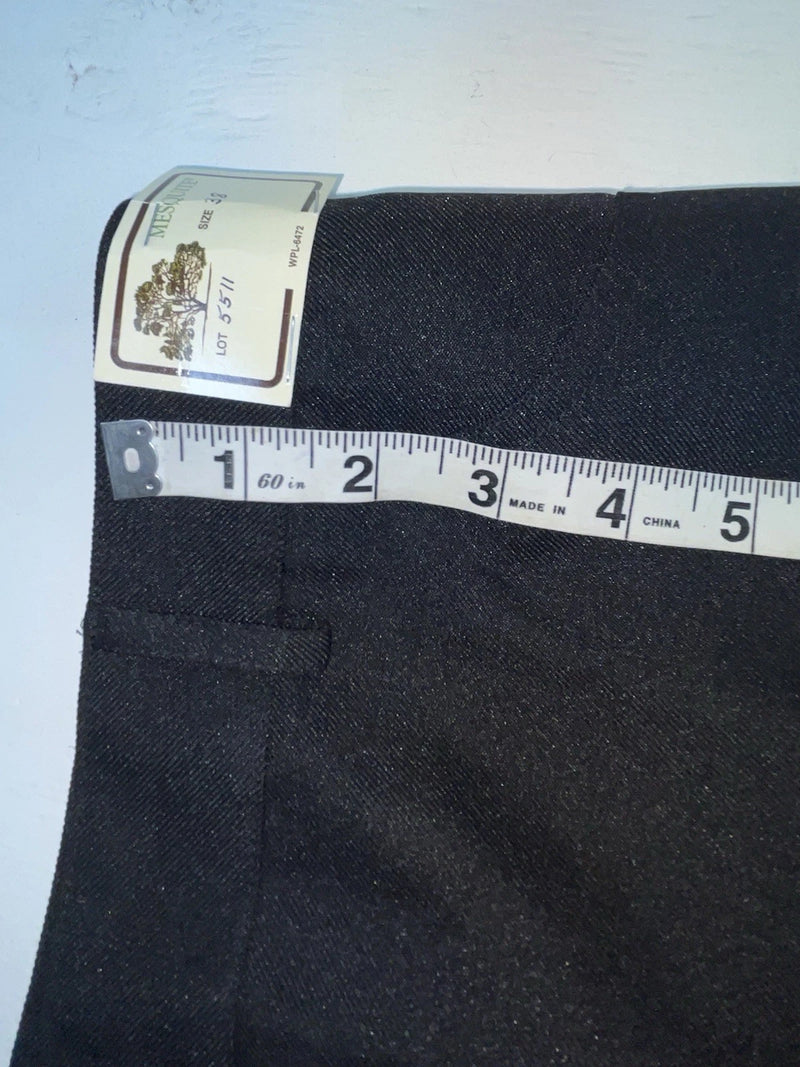 New Vintage Black Mesquite Polyester Pants #5511 ZZ-7