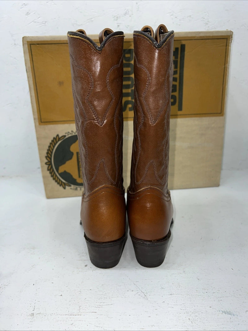New Women’s Brown Texas Brand Cowboy Boots. 4422 6 M. 20-98