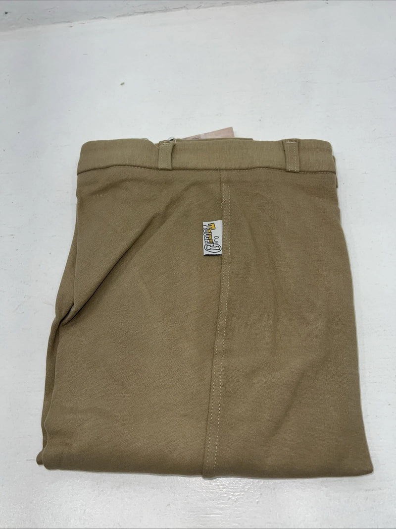 New Women’s Brown Tough 1 Comfort Riders English Riding Pants. 32 L C-46