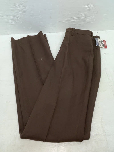 New Vintage Brown Dickson Jenkins Polyester Pants #5510 XX-33
