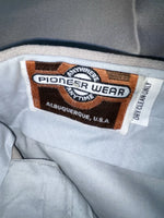 New Vintage Gray Pioneer Polyester Pants #560 XX-109