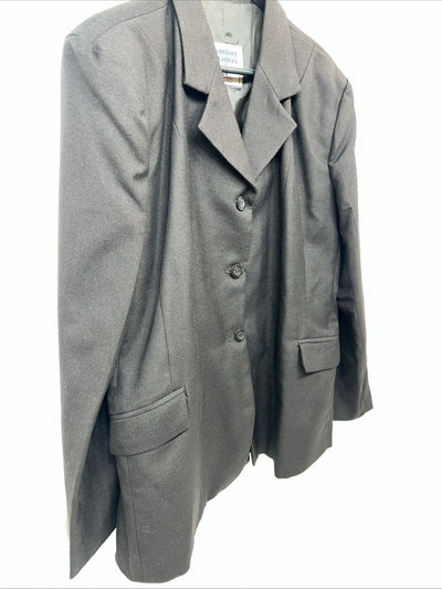 New Women’s Comfort Riders Brown Hunt Meister Riding Coat 16L #23-31000 R-604