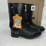 New Children’s Black Smoky Mountain Cowboy Boots. 2405C 11.5 11 1/2 D. 24-95