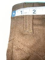New Vintage Brown Polyester Pants #845003 XX-20