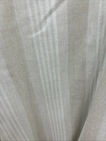 New Men’s H Bar C Tan White Stripe Long Sleeve Pearl Snap 16 X 34 Large Q-87