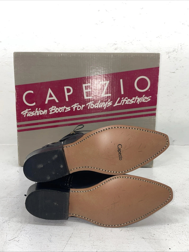New Women’s Black Capezio Cowboy Boots. L 870 7 M. 18-115 
