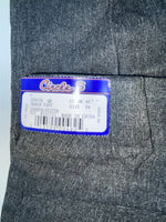 New Vintage Gray Circle S Polyester Pants #CP4776 ZZ-38