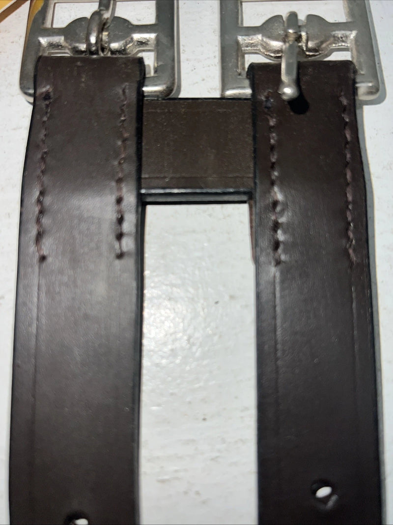New Tough 1 Brown Leather English Girth Extender #24-9300 FF-26