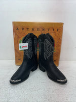 New Kids Black Laredo Cowboy Boots. C 2440 12 M. 23-13