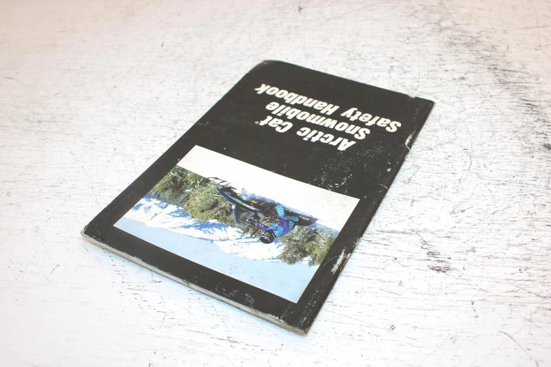 1999 Arctic Cat Zr 600 Oem Safety Handbook SA19