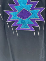 New Women’s Wrangler Black Designed Long Sleeve Short With Pads Medium TT-121