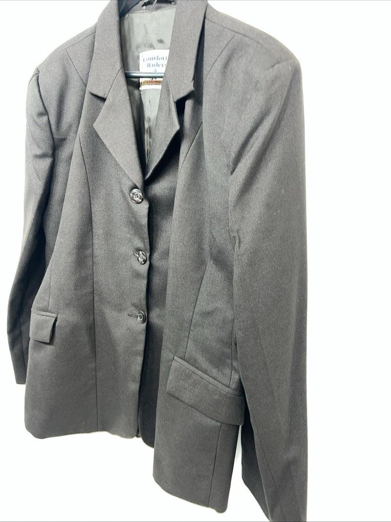 New Women’s Comfort Riders Brown Hunt Meister Riding Coat 16L #23-31000 R-604