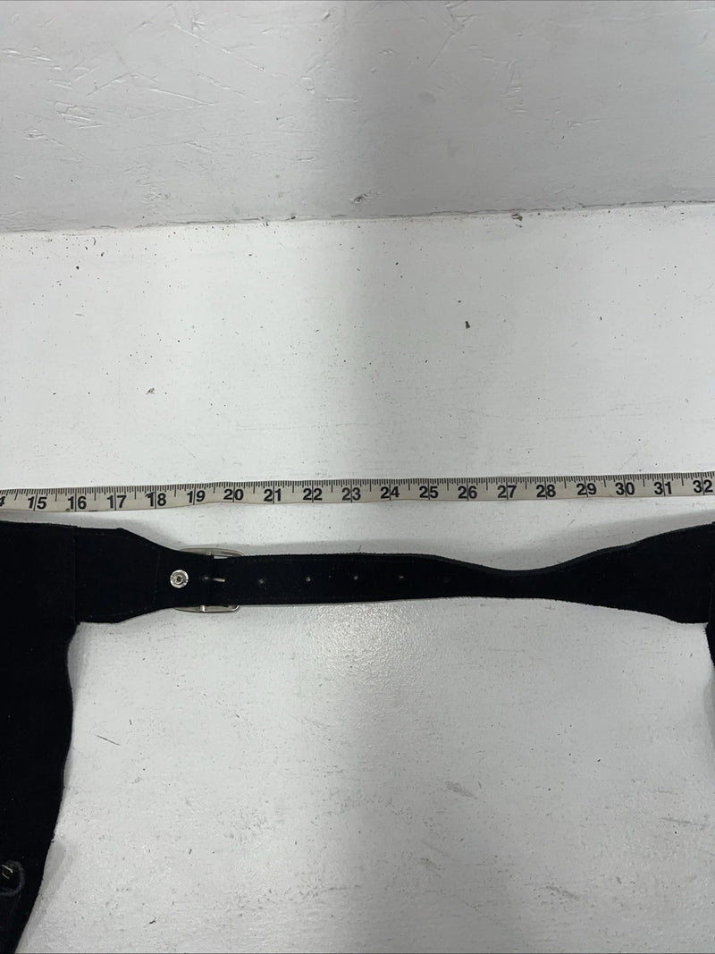 NOS Youth Black Show Chaps Adjustable Waist 42” N-34