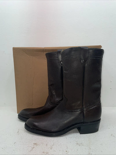 New Men’s Black Neolite Cowboy Boots. 3855 10.5 10 1/3 D. 7-75
