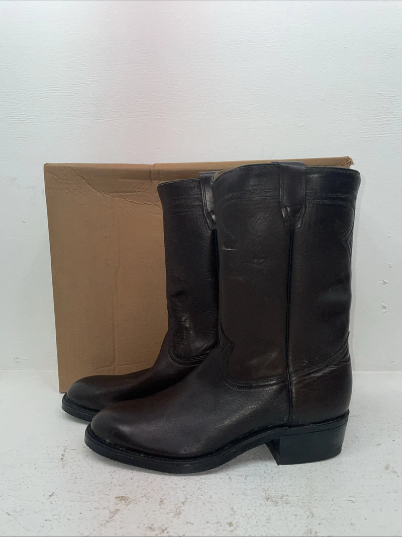 New Men’s Black Neolite Cowboy Boots. 3855 10.5 10 1/3 D. 7-75