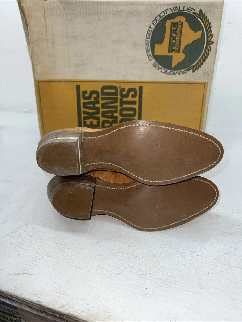 New Women’s Brown Texas Brand Cowboy Boots. L 279 6 M. 20-105