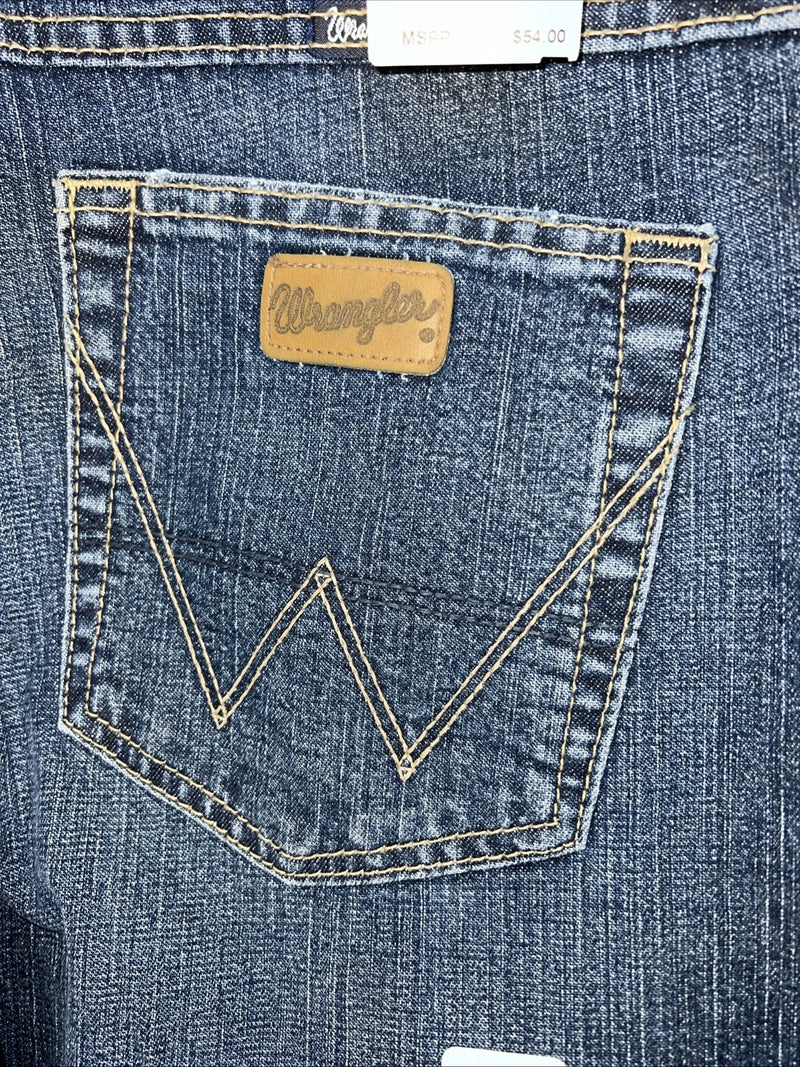 New Women’s Wrangler Mid Rise Regular Fit Denim Jeans. 13/14x36 L-13