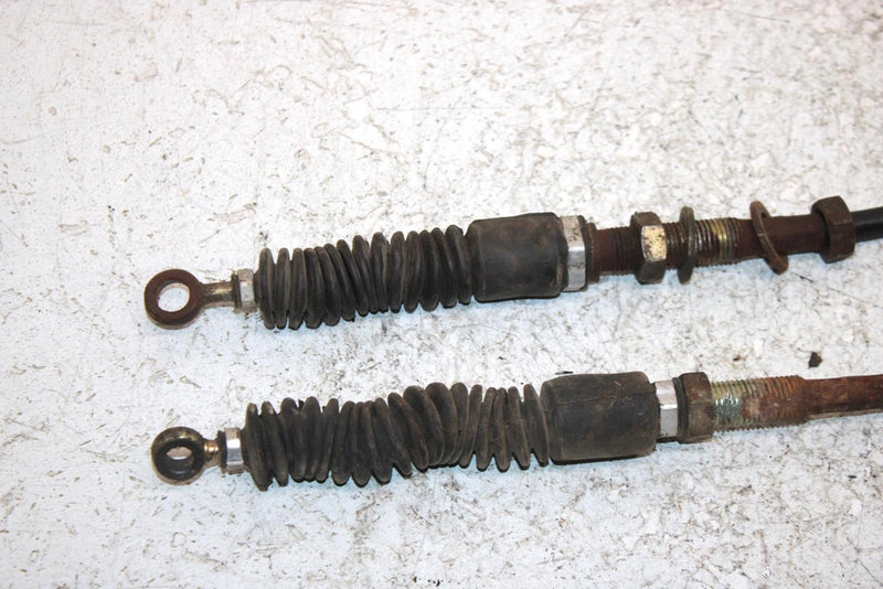 1997 Suzuki King Quad 300 4x4 Oem Shift Cable Set  58690-19B01 58840-39DA0 AS11
