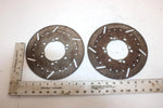 2000 Polaris Xpedition 425 Oem Front Brake Rotor Pair (Slotted) 5242935 AP147
