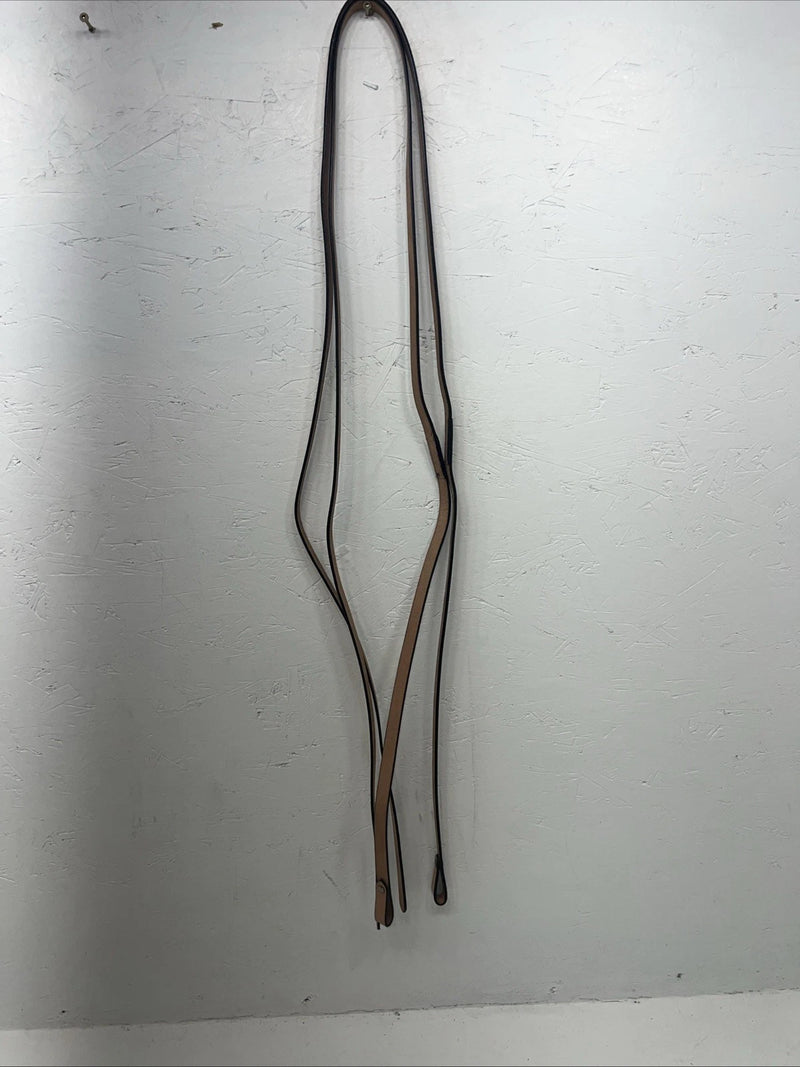 New Tough 1 Light Oil Genuine Leather Split Reins #12-14542 Y-8