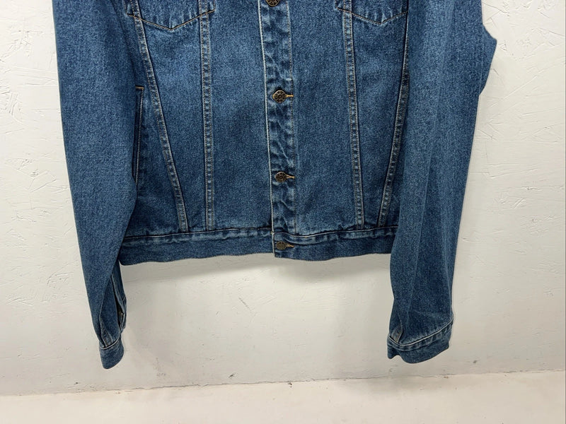 New Men’s ELY Outerwear Denim Long Sleeve Jacket XL S-603