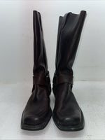 New Men’s Brown Dan Dino Cowboy Boots. 7129 9 D. 4-21
