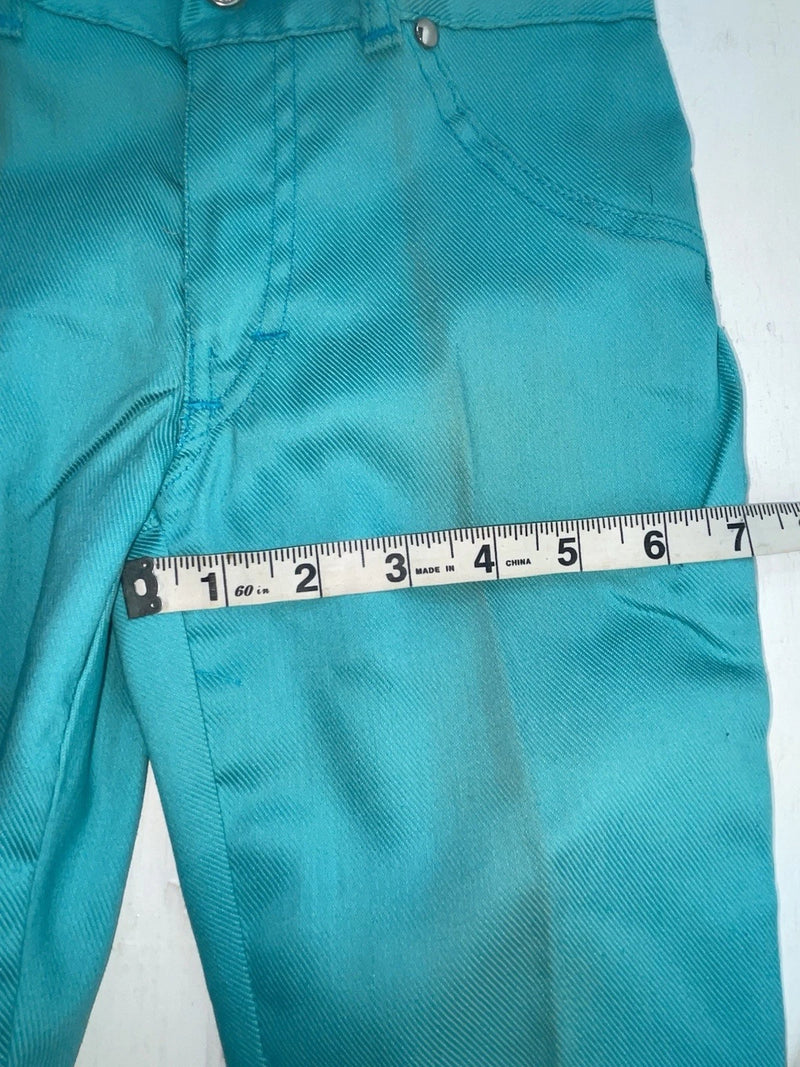 New Vintage Blue Karman Polyester Pants #43204 VV-83