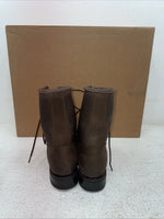 New Women’s Brown Lace Up Texas Brand Cowboy Boots. 4471 5 M. 2-56