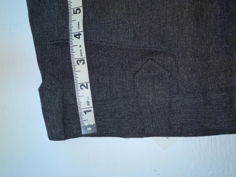 New Vintage Gray Circle S Polyester Pants #CP4776 XX-78