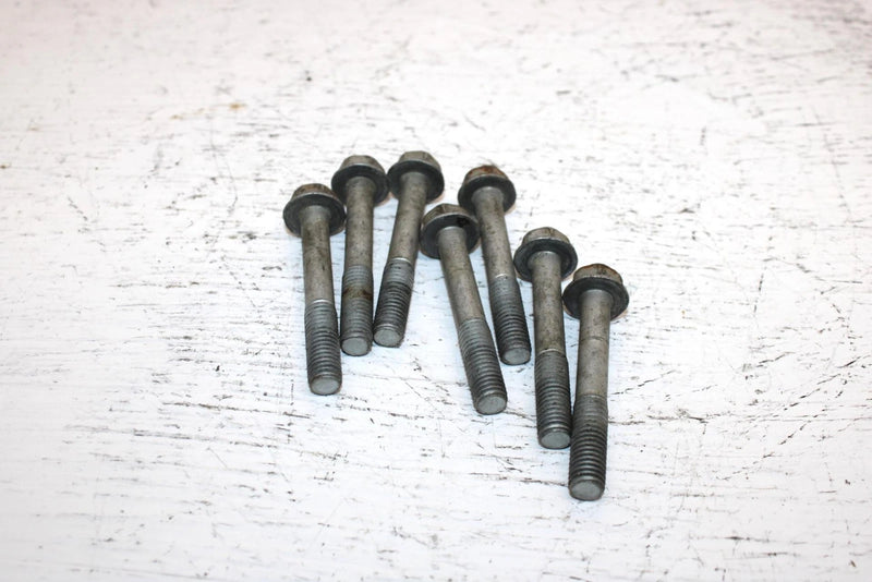 1998 Polaris 500 Oem Cylinder Head Bolt Set Of 7 3085582 Q4144