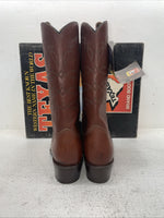 New Men’s Brown Texas Brand Cowboy Boots. 8021 9 D. 4-99