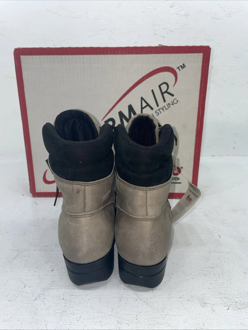 New Women’s Grey Lace Up Laredo Cowboy Boots. 28 344 7 M. 18-94