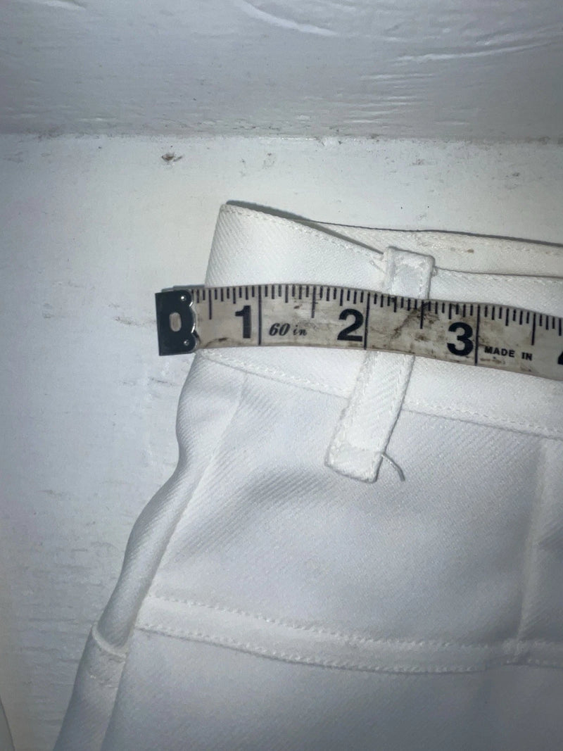 New Vintage White Dickson Jenkins Polyester Pants VV-64