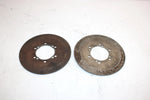 1993 Polaris 350l 6x6 Oem Front Brake Rotor Pair (Solid) 5211326 5242935 AP153