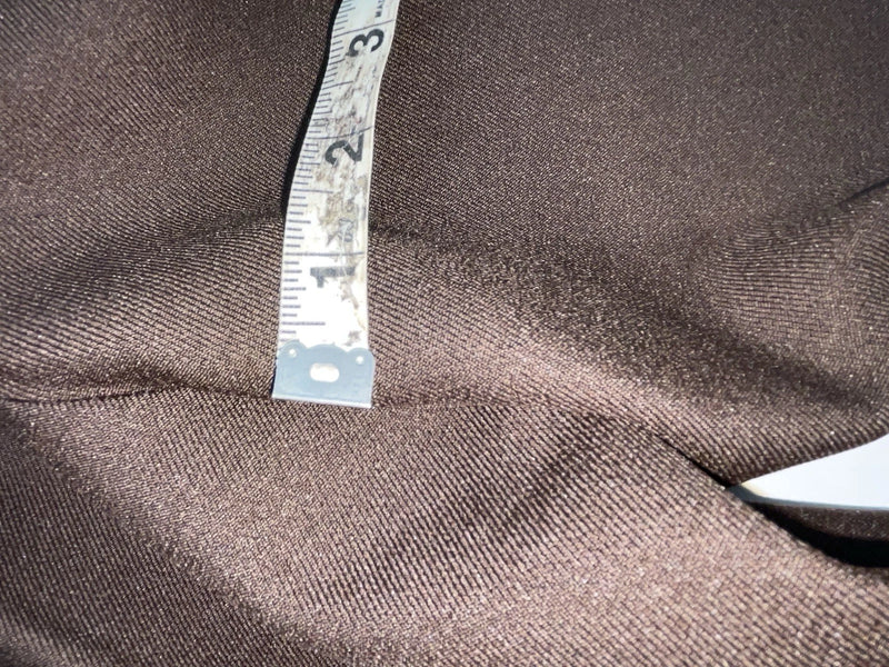New Vintage Brown H Bar C Polyester Pants #MR477 SS-42