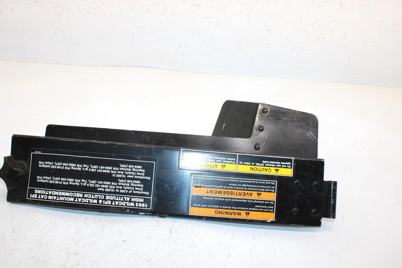 93 Arctic Cat Wildcat 700 Efi Oem Clutch Belt Cover 0707-103 SAS3