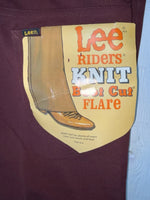New Vintage Red Lee Polyester Pants #2004061 3A-85
