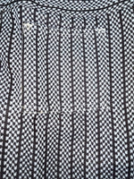 New Vintage Black And White Checkered Panhandle Slim Polyester Pants #8042 SS-71