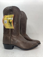 New Men’s Brown Texas Imperial Cowboy Boots. M 271 11 D. 8-74
