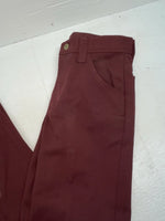 New Vintage Red Lee Polyester Pants #2004061 3A-117