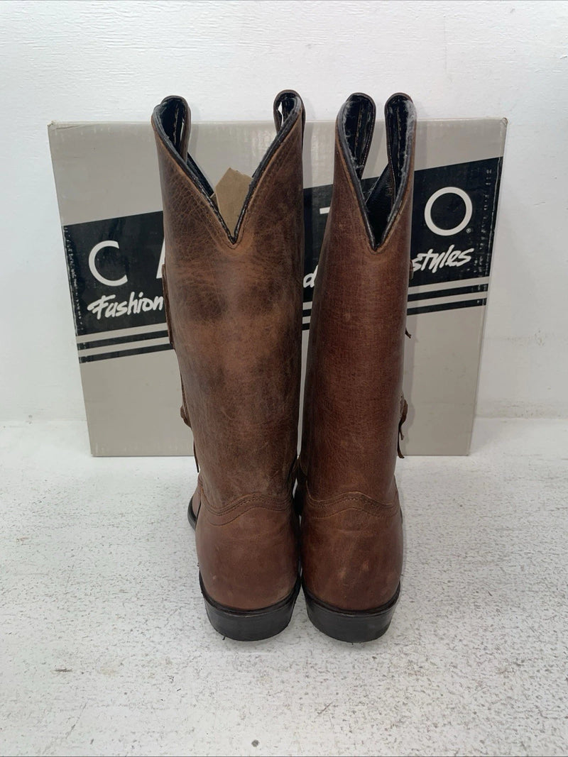 New Men’s Brown Capezio Cowboy Boots. M C 611 8 E E. 1-110