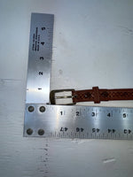 New Brown Genuine Leather Tex Tan Weaved 30” Belt #02/4564 JJ-131 