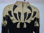 New Women’s 1849 Authentic Ranchwear Black Yellow Western Show Shirt XS WW-13