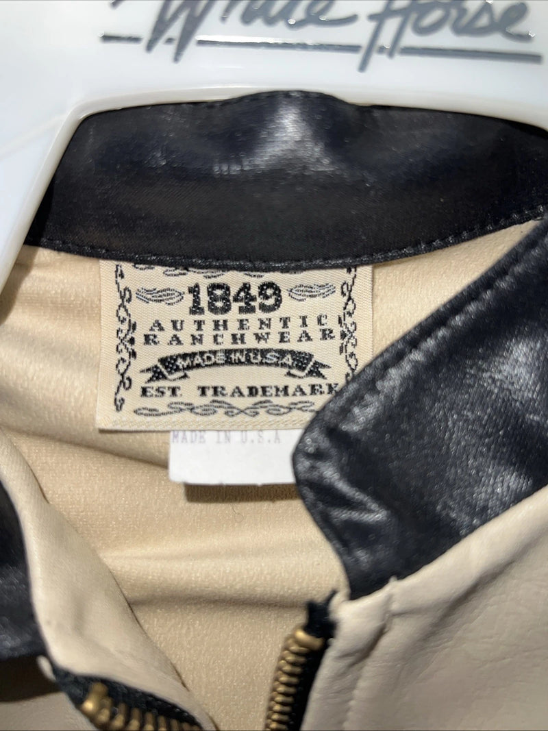 New Women’s Tan 1849 Authentic Ranchwear Short Show Jacket XXS UU-71