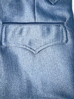 New Vintage Blue Circle S Polyester Pants #CP5091 OO-38