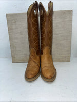 New Women’s Brown Texas Brand Cowboy Boots. 4544 5.5 5 1/2 M. 20-57