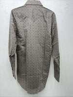 New Men’s Tem Tex Western Flare Long Sleeve Pearl Snap 14.5 X 33 Small A-182